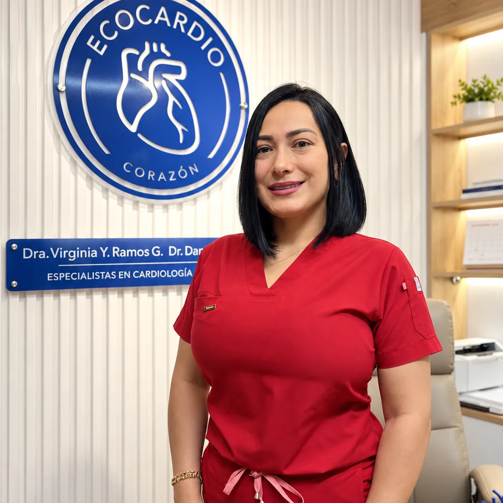 Dra. Virginia Ramos, cardióloga internista y especialista en ecocardiografía